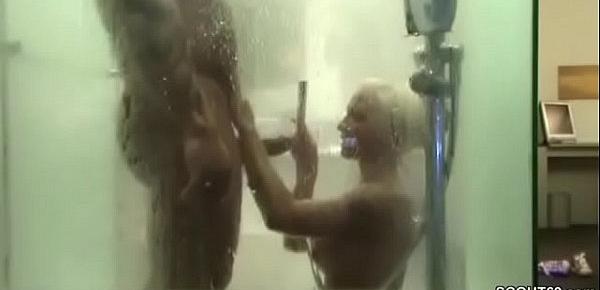  German Couple Fuck in Shower and Filmed with Hidden Cam